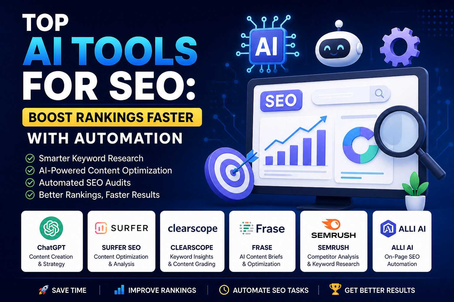 Top AI Tools for SEO 2026