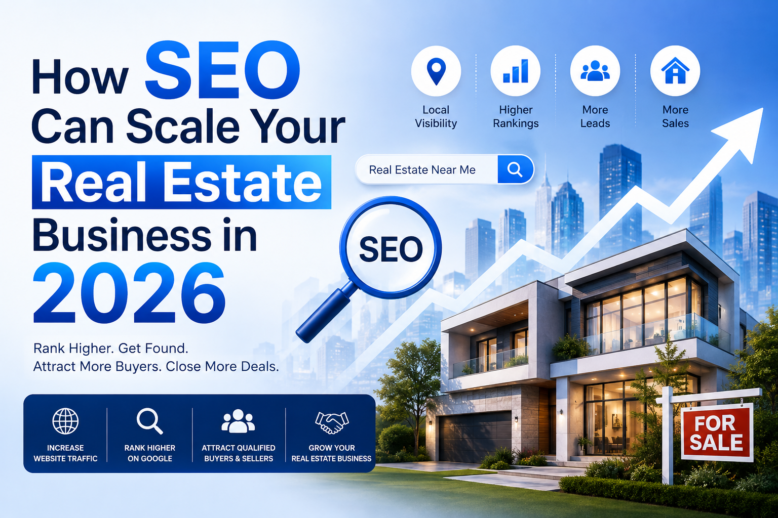 How SEO Can Scale Your Real Estate Business in 2026 ?