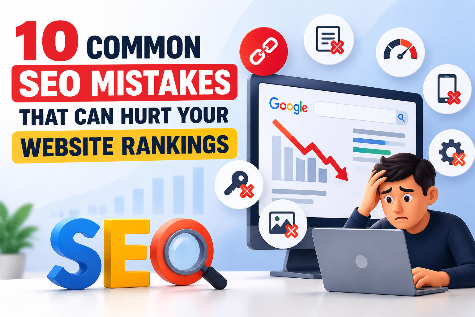 10 Common SEO Mistakes That Can Hurt Your Website Rankings